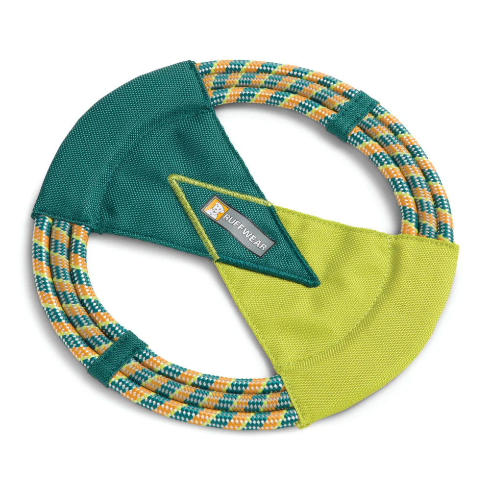 Ruffwear Pacific Ring Toy for Dogs (Tumalo Teal) - Image 3