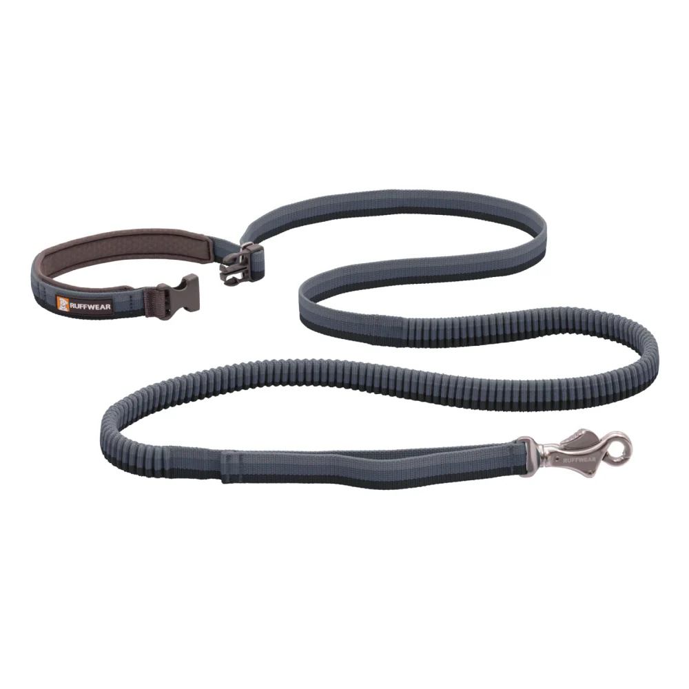 Ruffwear Roamer Bungee Leash for Dogs (Granite Gray) - Image 3