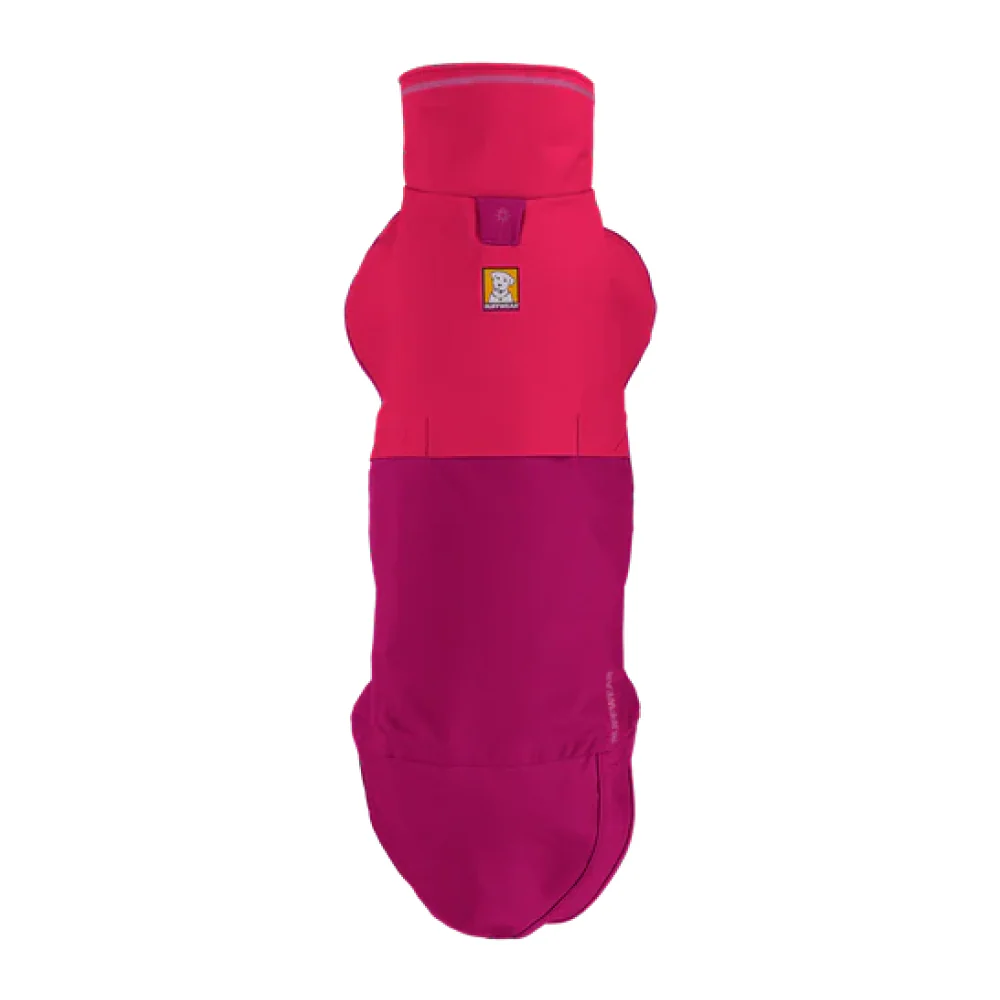 Ruffwear Sun Shower Rain Jacket for Dogs (Hibiscus Pink) - Image 3