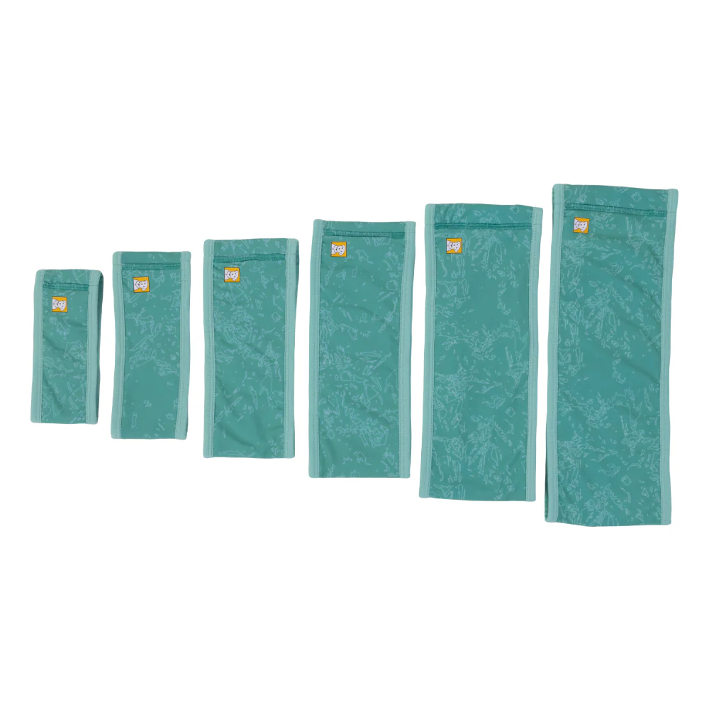 Ruffwear Swamp Cooler Neck Gaiter for Dogs (Aurora Teal/ Heliotrope Purple) - Image 5