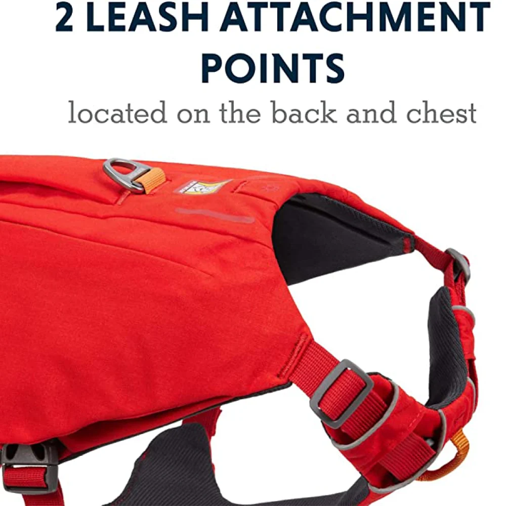 Ruffwear Switchback Harness for Dogs (Red Sumac) - Image 5