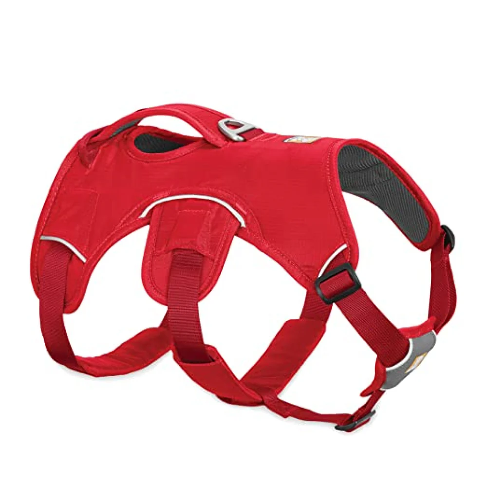 Ruffwear Webmaster Harness for Dogs (Red Currant) - Image 6