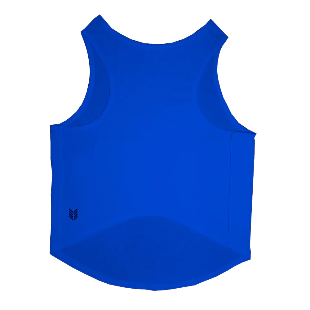 Ruse IPL "Mumbai Friendians" Printed Tank Jersey for Cats (Royal Blue) | Indian Pet League - Image 4