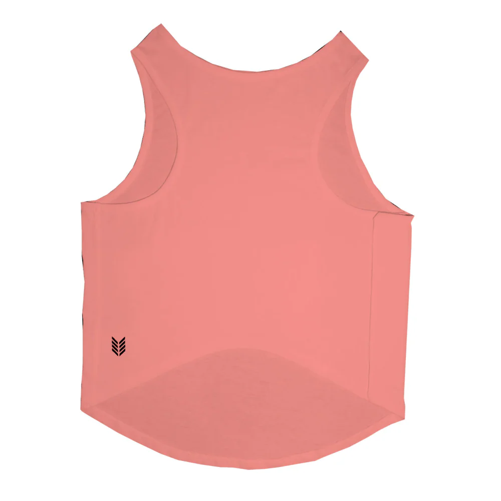 Ruse IPL "Rajasthan Loyals" Printed Tank Jersey for Cats (Salmon) | Indian Pet League - Image 4
