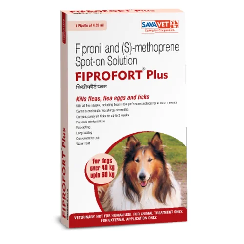 Savavet Fiprofort Plus (Fipronil) Tick & Flea Control Spot On for Dogs - Image 4