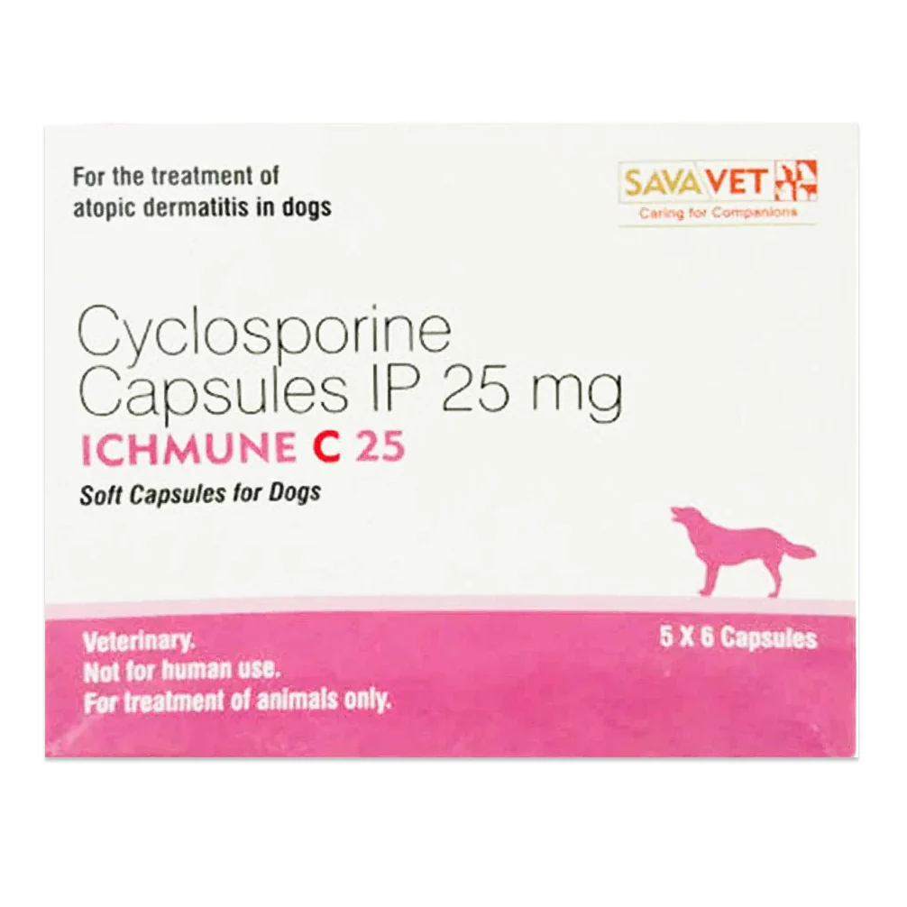 Savavet Ichmune C (Cyclosporine) Tablet for Dogs (pack of 6 tablets) - Image 2