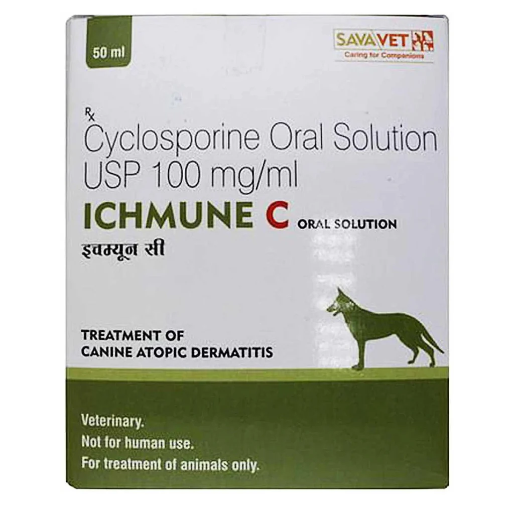 Savavet Ichmune C (Cyclosporine) Oral Solution for Dogs & Cats - Image 2