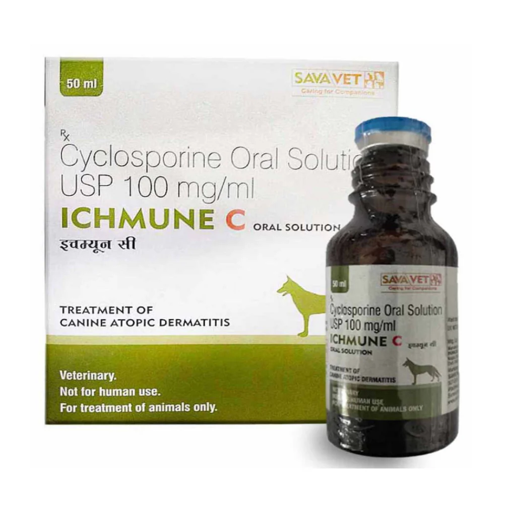 Savavet Ichmune C (Cyclosporine) Oral Solution for Dogs & Cats - Image 4