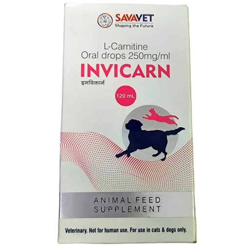 Savavet Invicarn Oral Drops (L Carnitine) for Dogs and Cats - Image 2