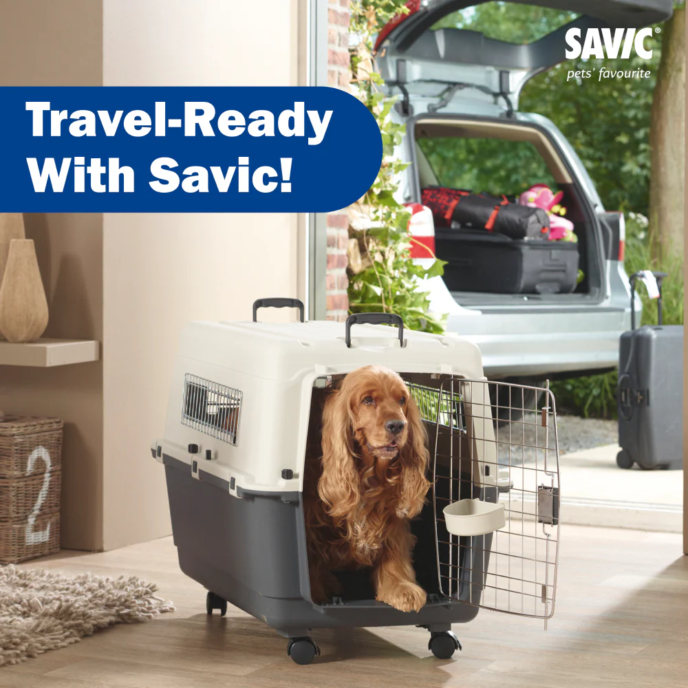 Savic Andes 5 Carrier for Dogs and Cats (Ivory) - Image 4