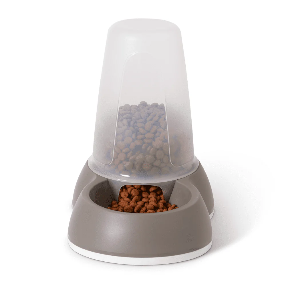 Savic Loop Food Store Food Dispenser for Dogs and Cats (Warm Grey) - Image 5