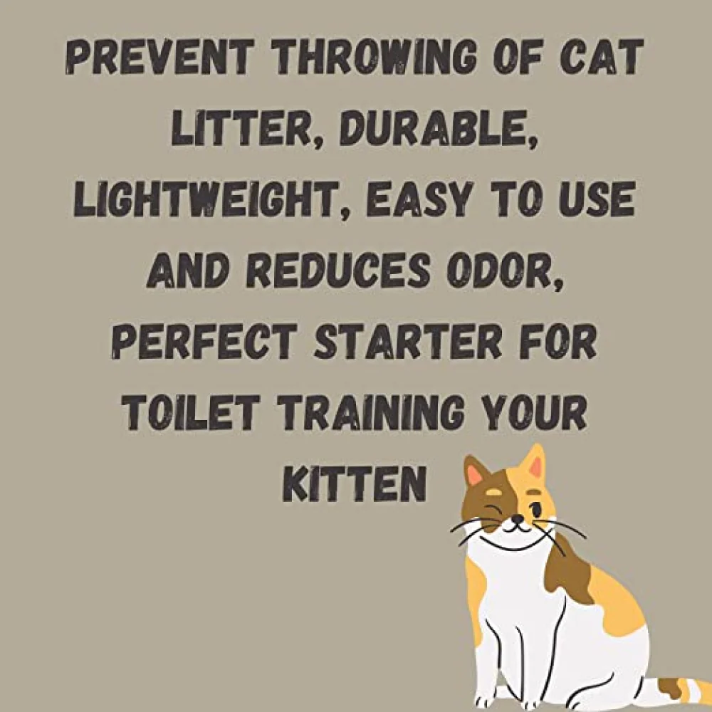 Savic Rincon Corner Litter Tray with Rim for Cats (Cold Grey) - Image 6