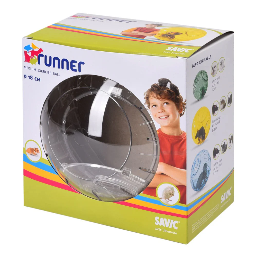 Savic Runner Exercise Ball (White) - Image 3