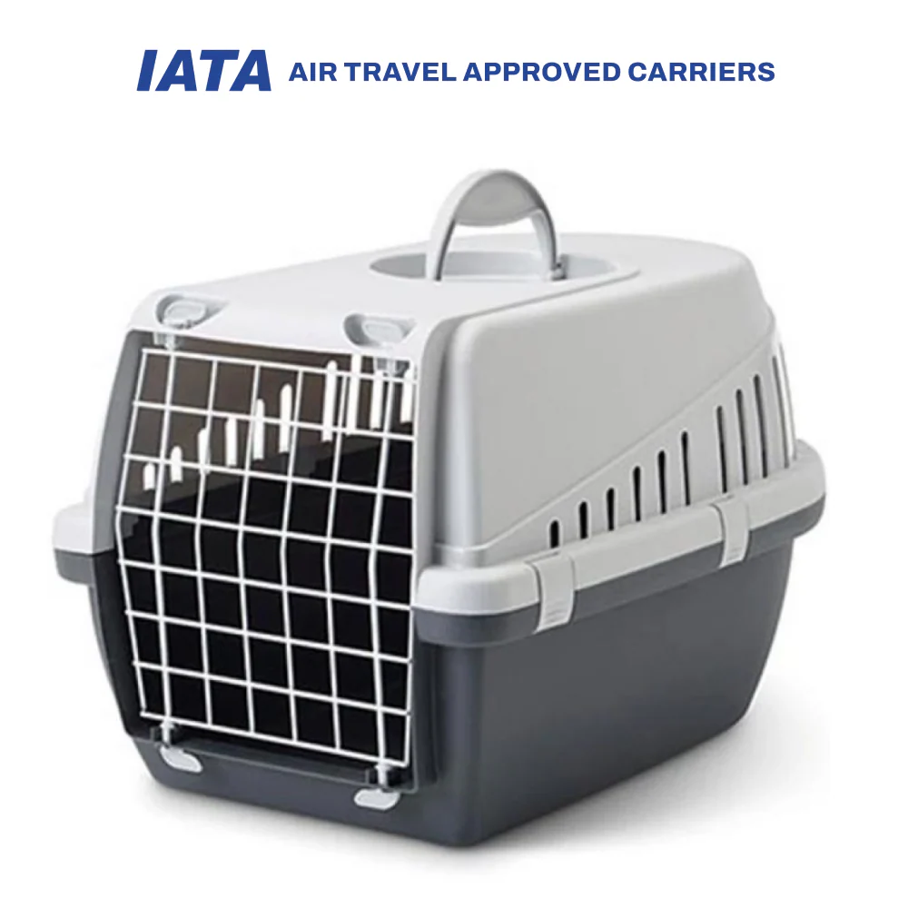 Savic Trotter 2 IATA Approved Travel Carrier for Dogs and Cats (Atlantic Blue) - Image 4