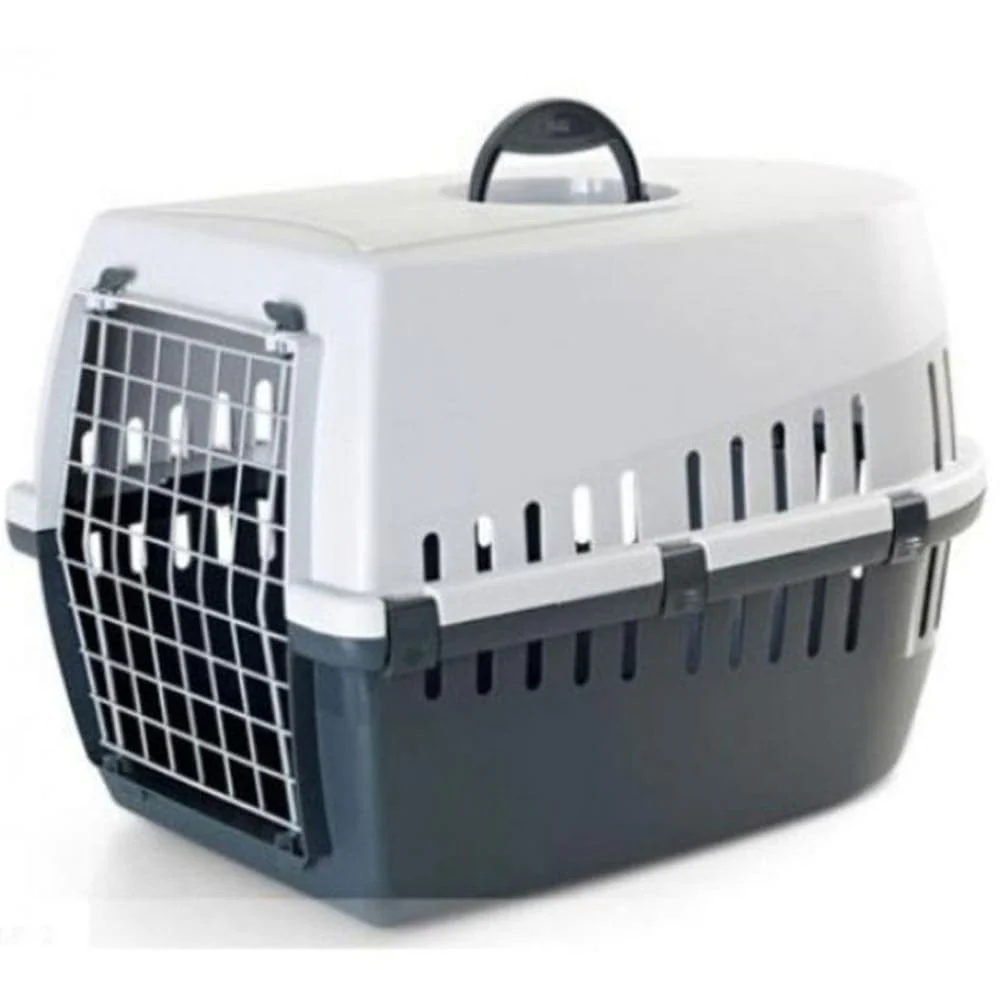Savic Trotter 3 IATA Approved Travel Carrier for Dogs and Cats (Dark Grey) - Image 2