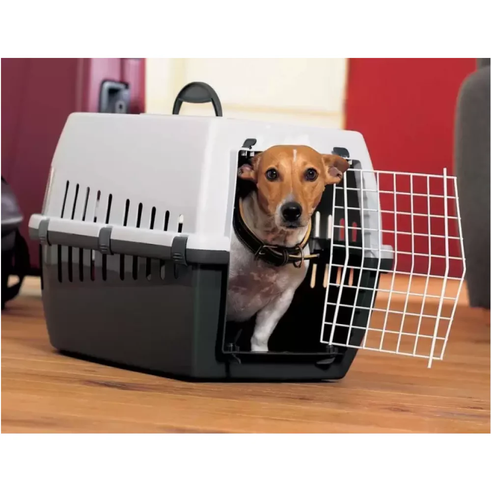 Savic Trotter 3 IATA Approved Travel Carrier for Dogs and Cats (Dark Grey) - Image 4