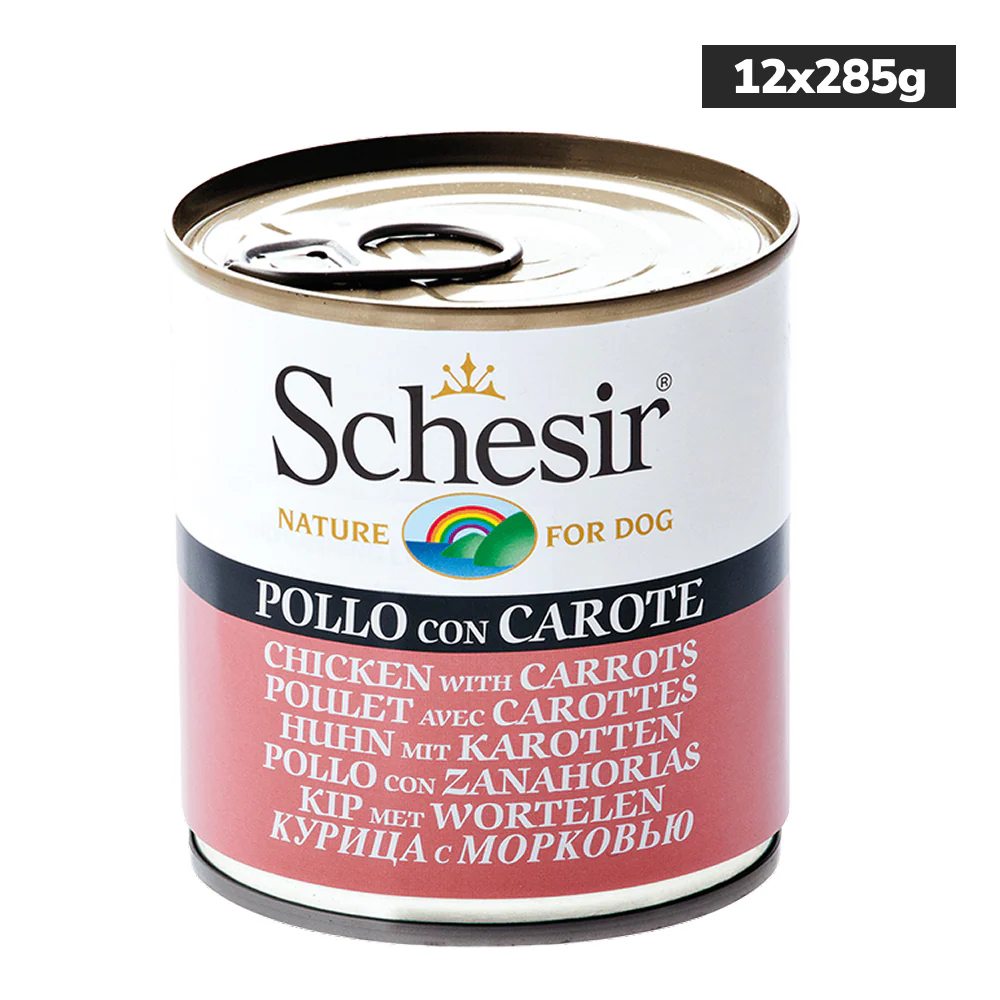 Schesir Chicken & Rice with Carrot in Jelly Dog Wet Food - Image 9
