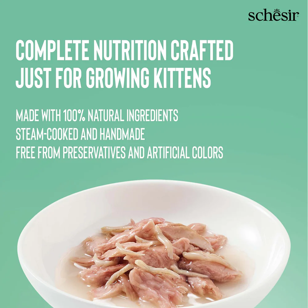 Schesir Tuna Whole Meat and Rice with Aloe Vera in Jelly Cat Wet Food - Image 2