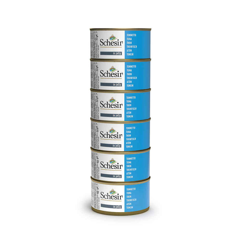 Schesir Tuna Whole Meat & Rice in Jelly Adult Cat Wet Food - Image 2
