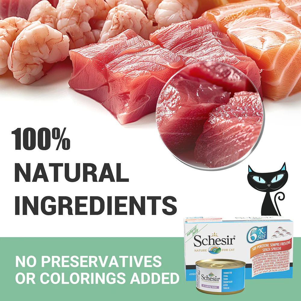 Schesir Tuna Whole Meat & Rice in Jelly Adult Cat Wet Food - Image 6