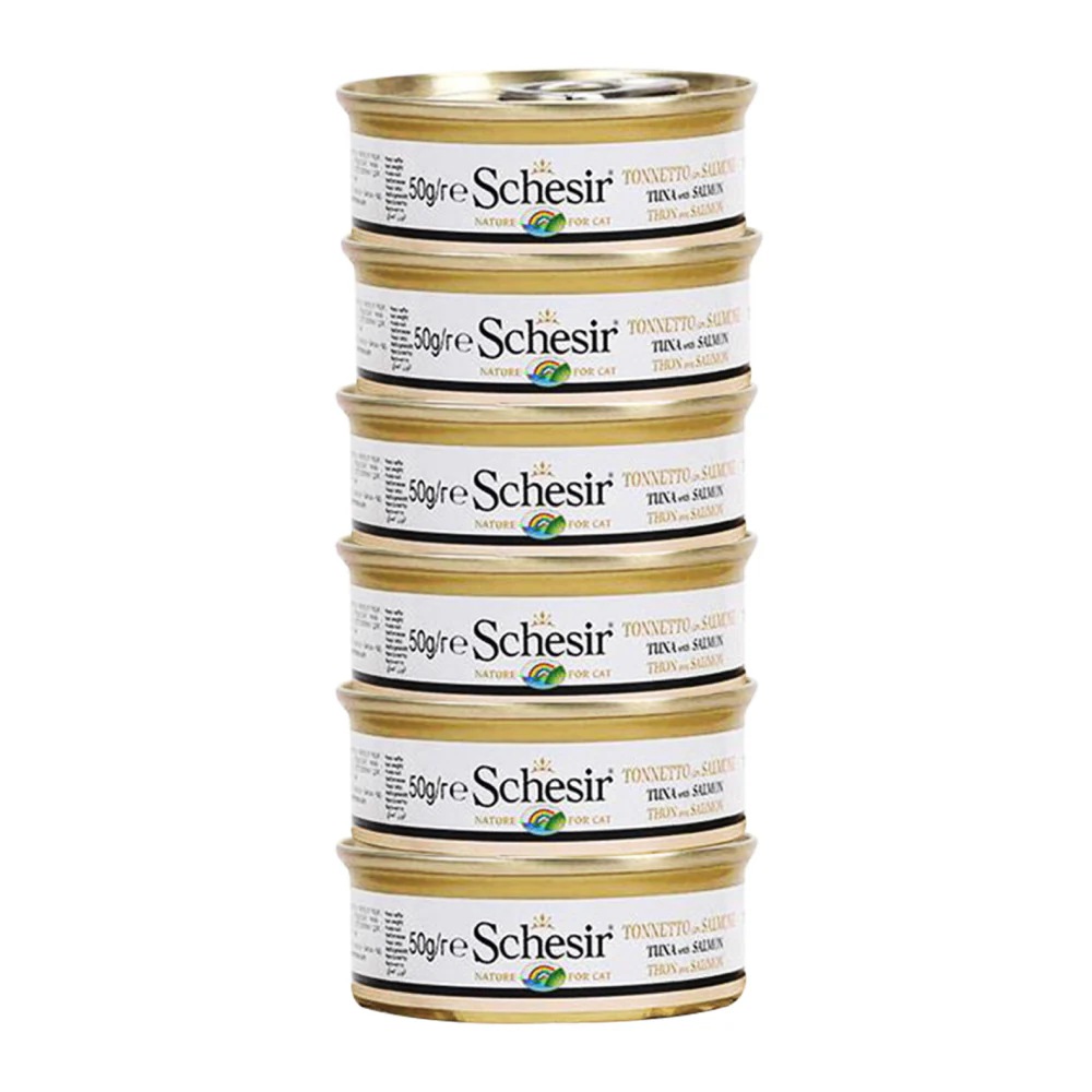 Schesir Tuna Whole Meat Salmon Rice in Jelly Adult Cat Wet Food - Image 6