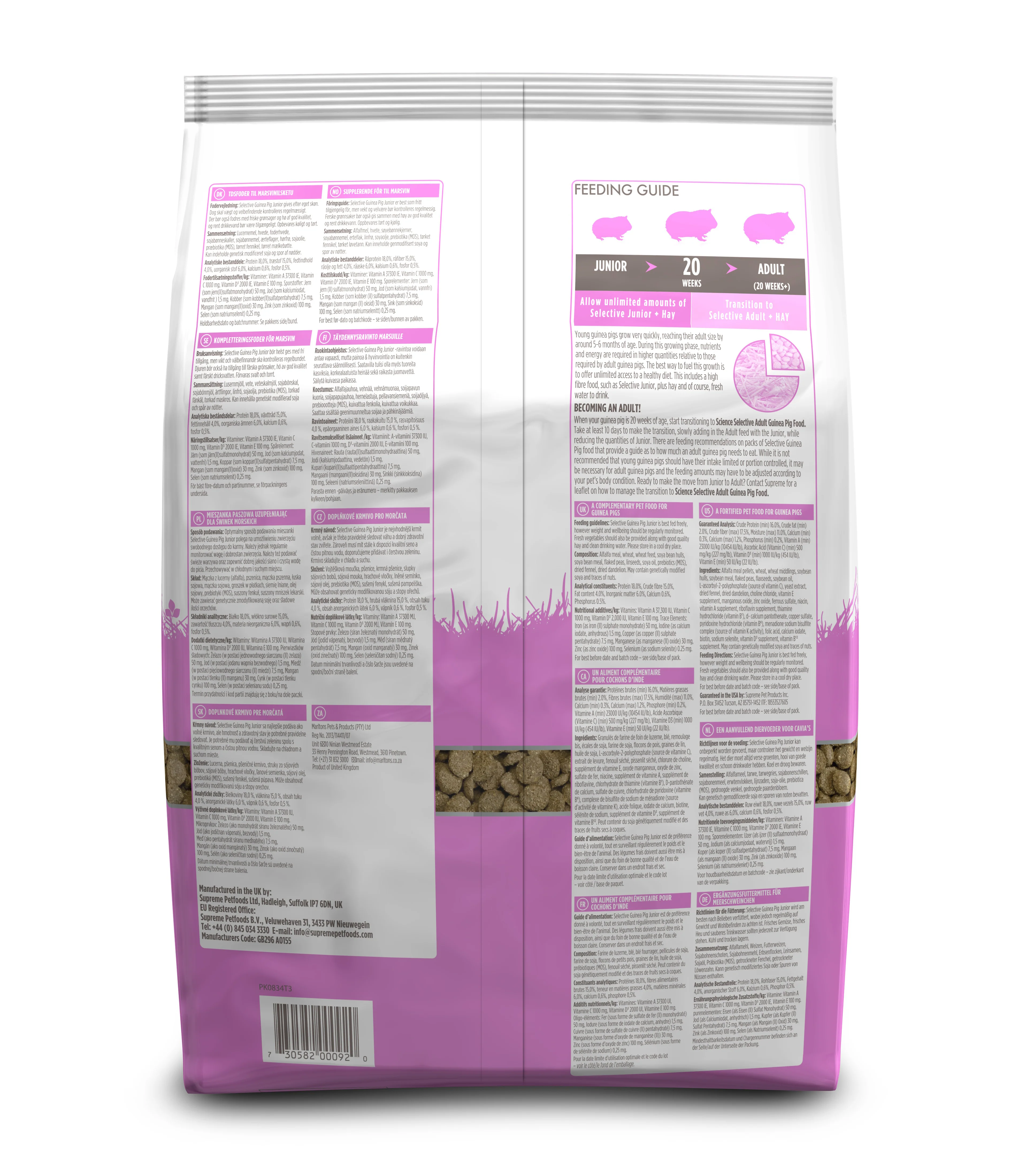 Science Selective Junior Guinea Pig Food - Image 9