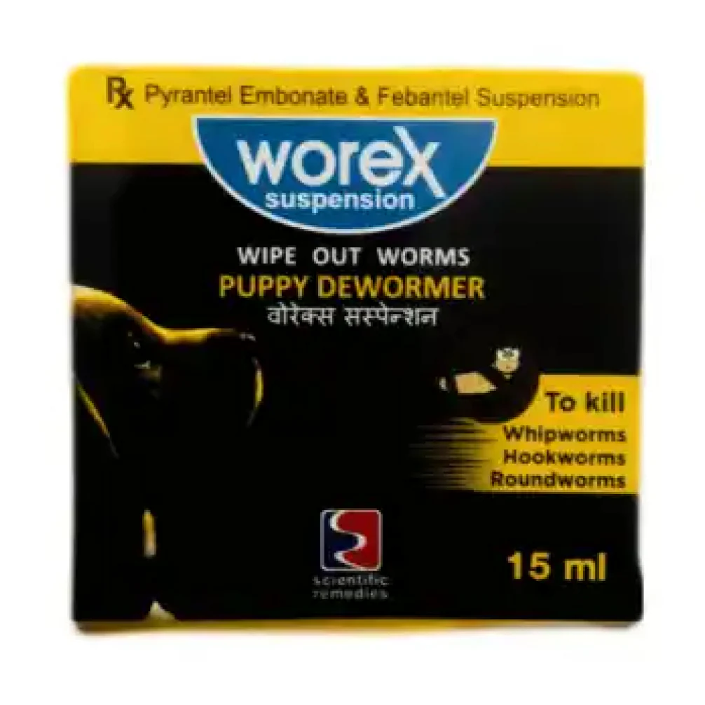 Scientific Remedies Worex Suspension Puppy Dewormer - Image 2