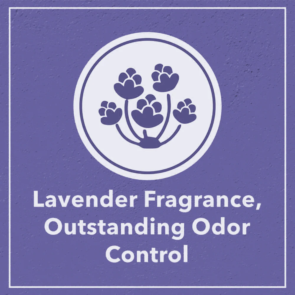 Scoopy Quick Clumping Lavender Scented Litter with Skatrs Litter Tray and Scooper for Cats - Image 4