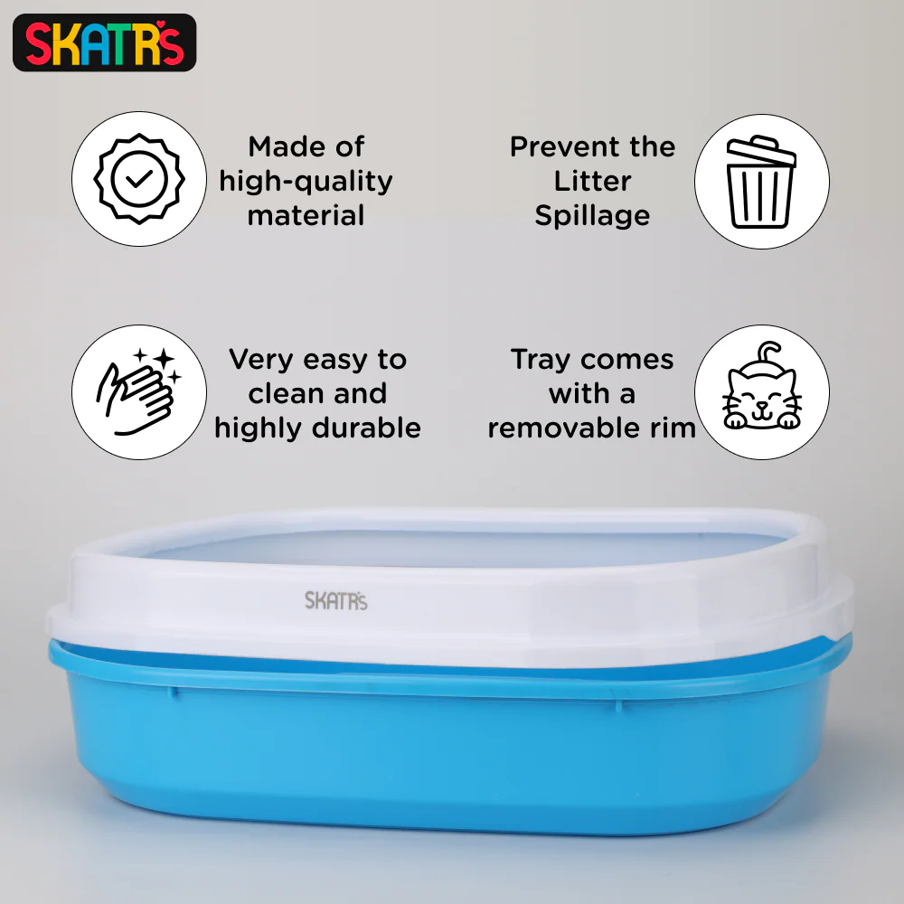 Scoopy Quick Clumping Lavender Scented Litter with Skatrs Litter Tray and Scooper for Cats - Image 8