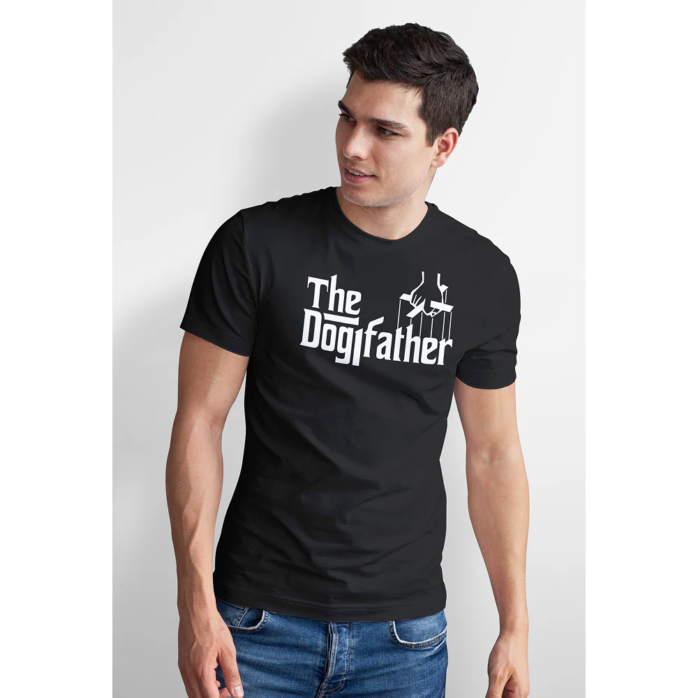 Seek Buy Love The Dogfather Unisex Tshirt (Black) - Image 2