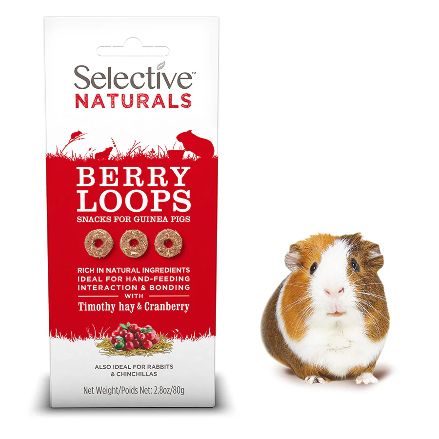 Selective Naturals Berry Loops for Guinea Pigs