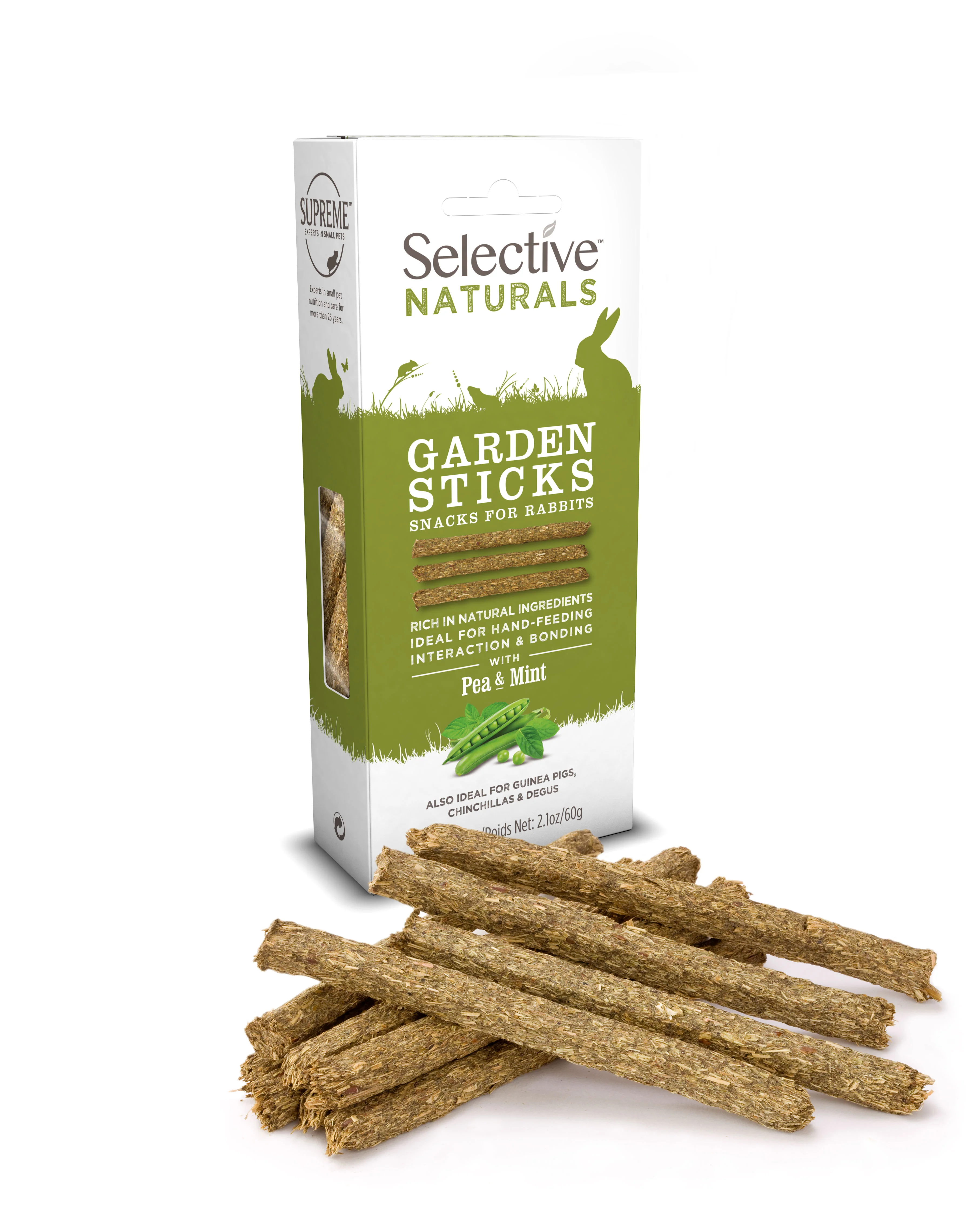 Selective Naturals Garden Sticks for Rabbits - Image 2