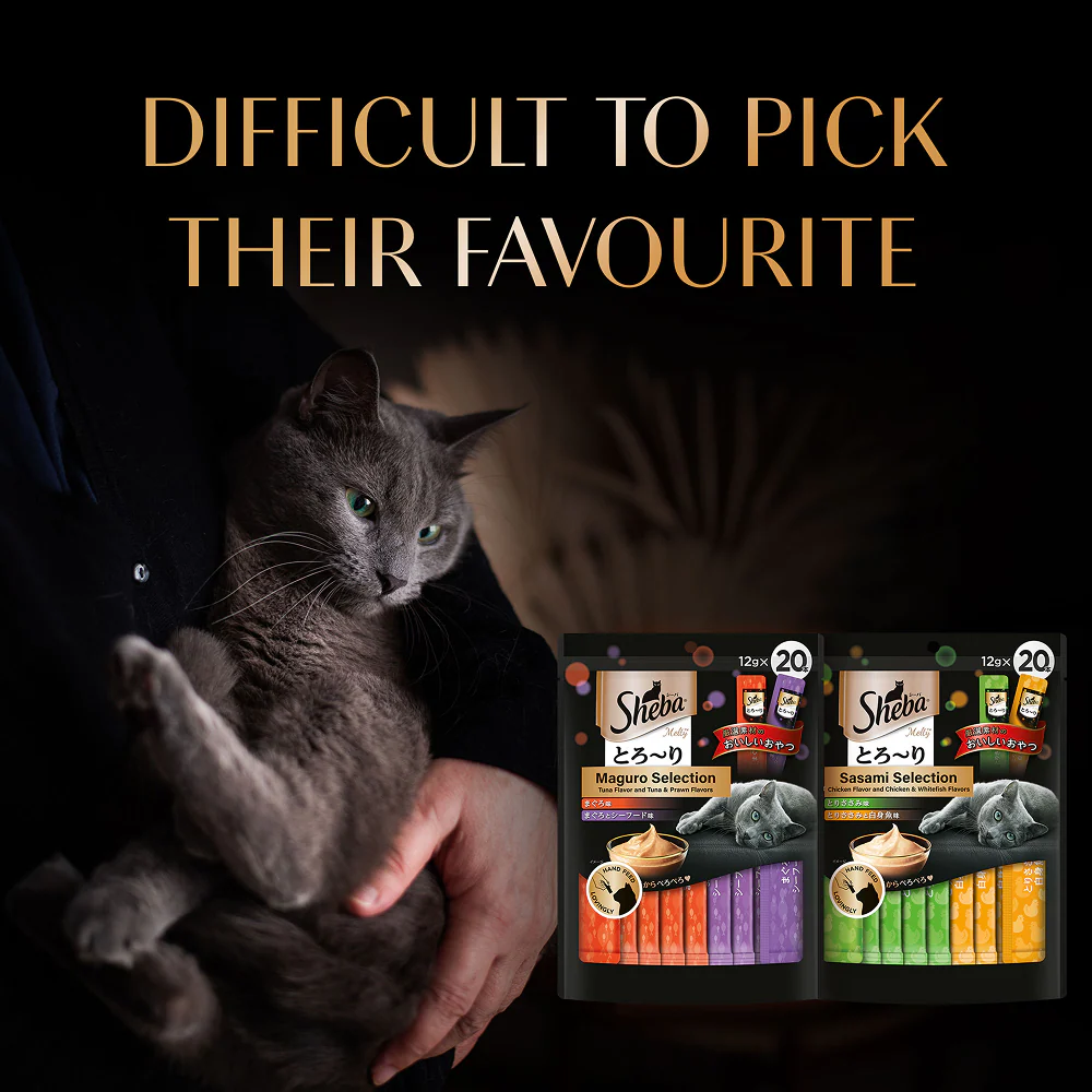 Sheba Chicken & Chicken Whitefish Sasami Selection Melty Premium Cat Treats - Image 12
