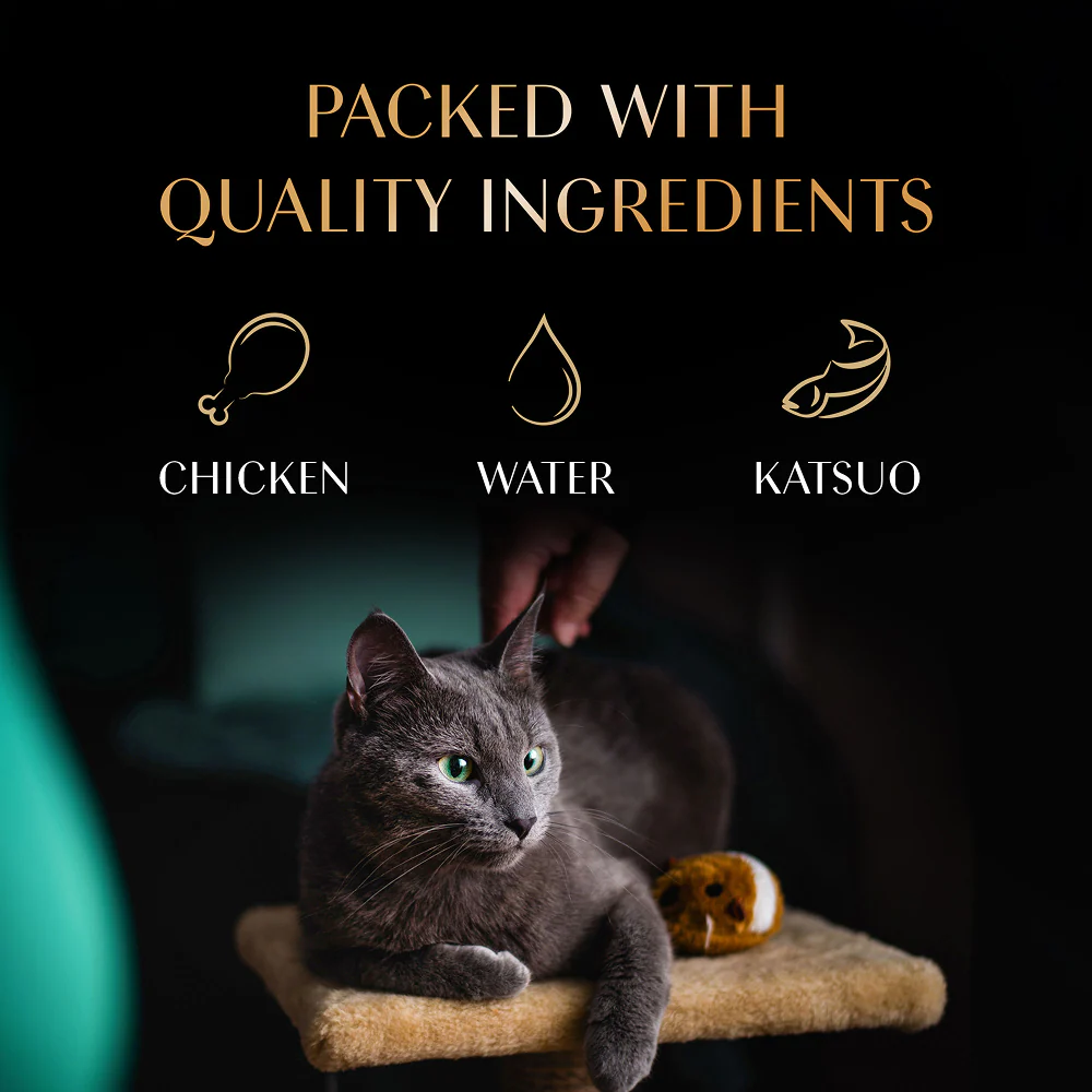 Sheba Chicken & Chicken Whitefish Sasami Selection Melty Premium Cat Treats - Image 3