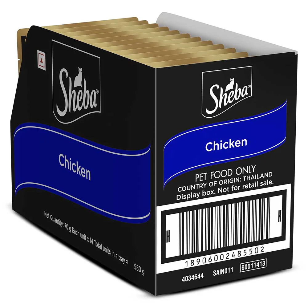 Sheba Chicken Loaf Rich Premium Adult Fine Cat Wet Food - Image 15