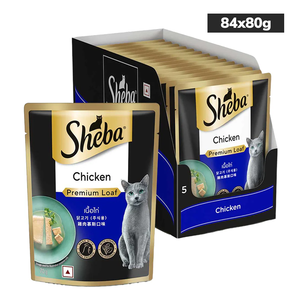 Sheba Chicken Loaf Rich Premium Adult Fine Cat Wet Food - Image 22