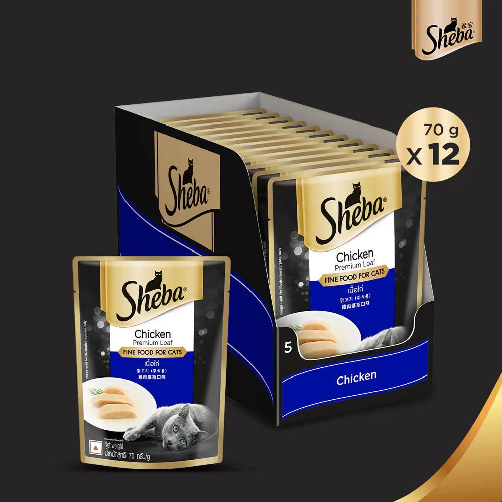 Sheba Chicken Loaf Rich Premium Adult Fine Cat Wet Food - Image 13