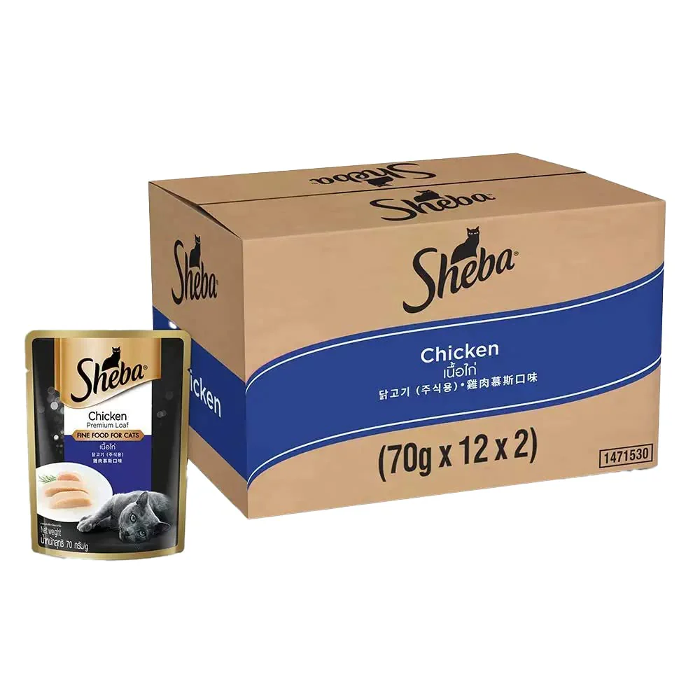 Sheba Chicken Loaf Rich Premium Adult Fine Cat Wet Food - Image 14
