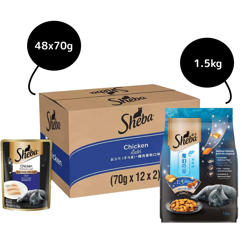 Sheba Chicken Loaf Rich Premium Adult Fine Cat Wet Food - Image 15