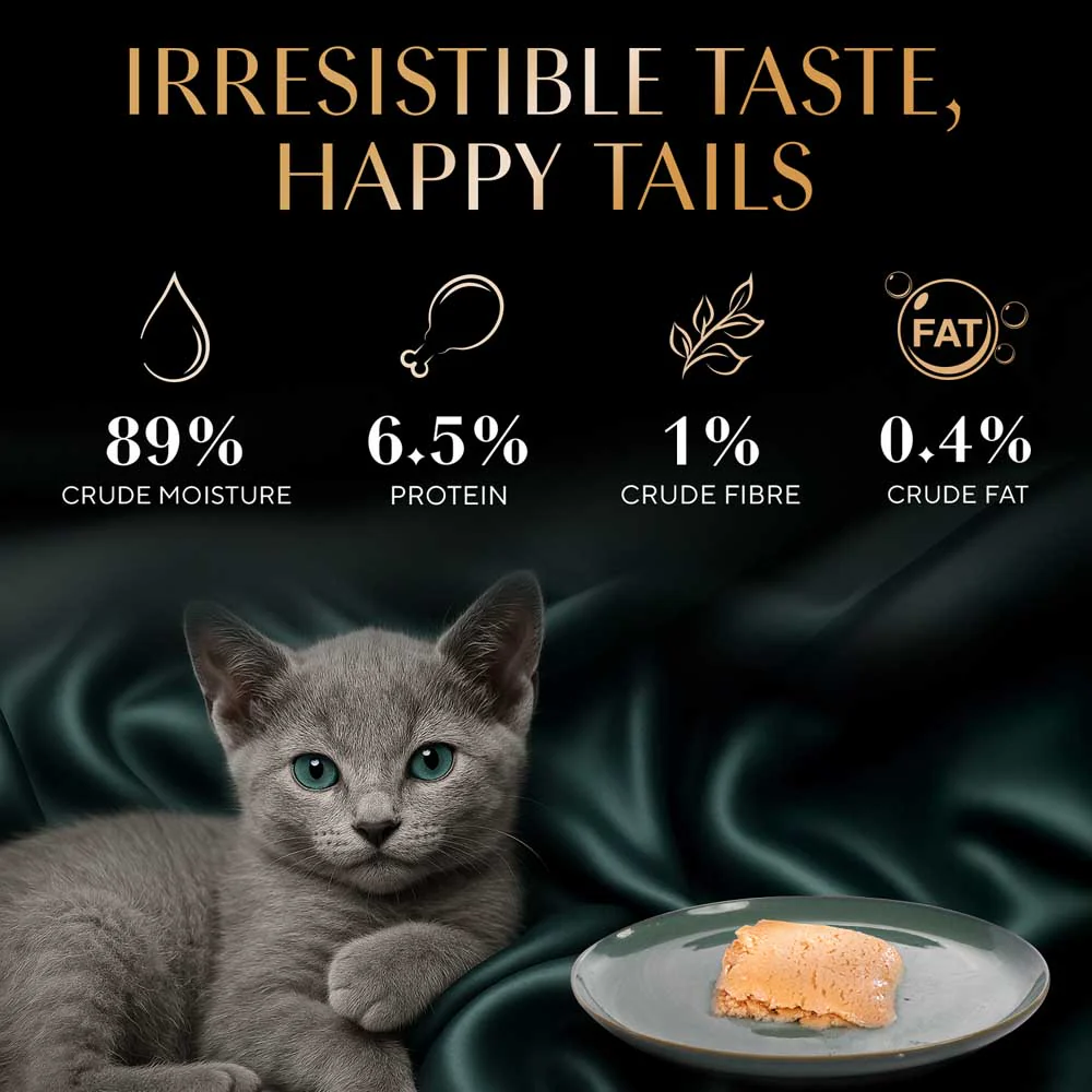 Sheba Chicken Loaf Rich Premium Kitten (2 to 12 Months) Fine Cat Wet Food - Image 11