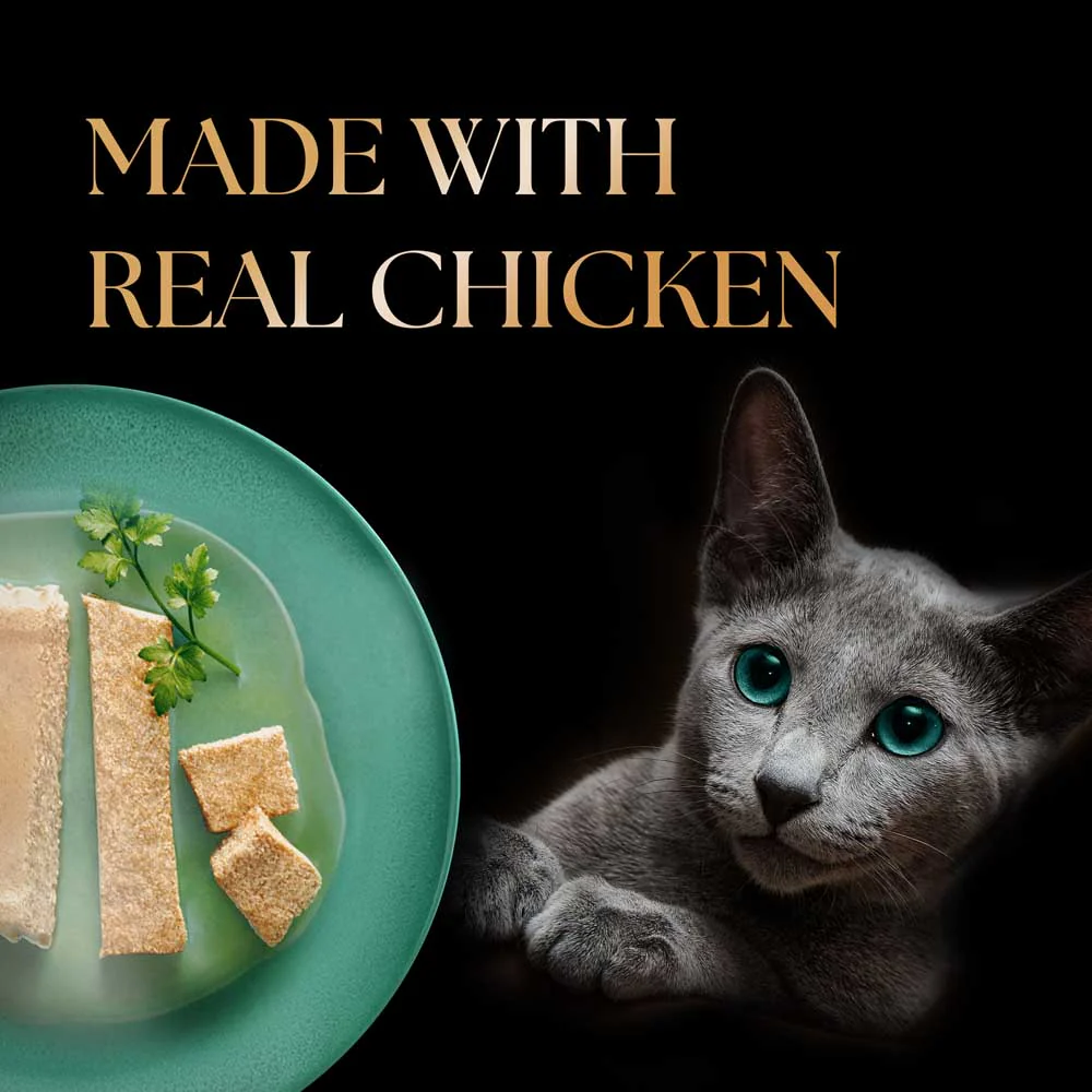 Sheba Chicken Loaf Rich Premium Kitten (2 to 12 Months) Fine Cat Wet Food - Image 8