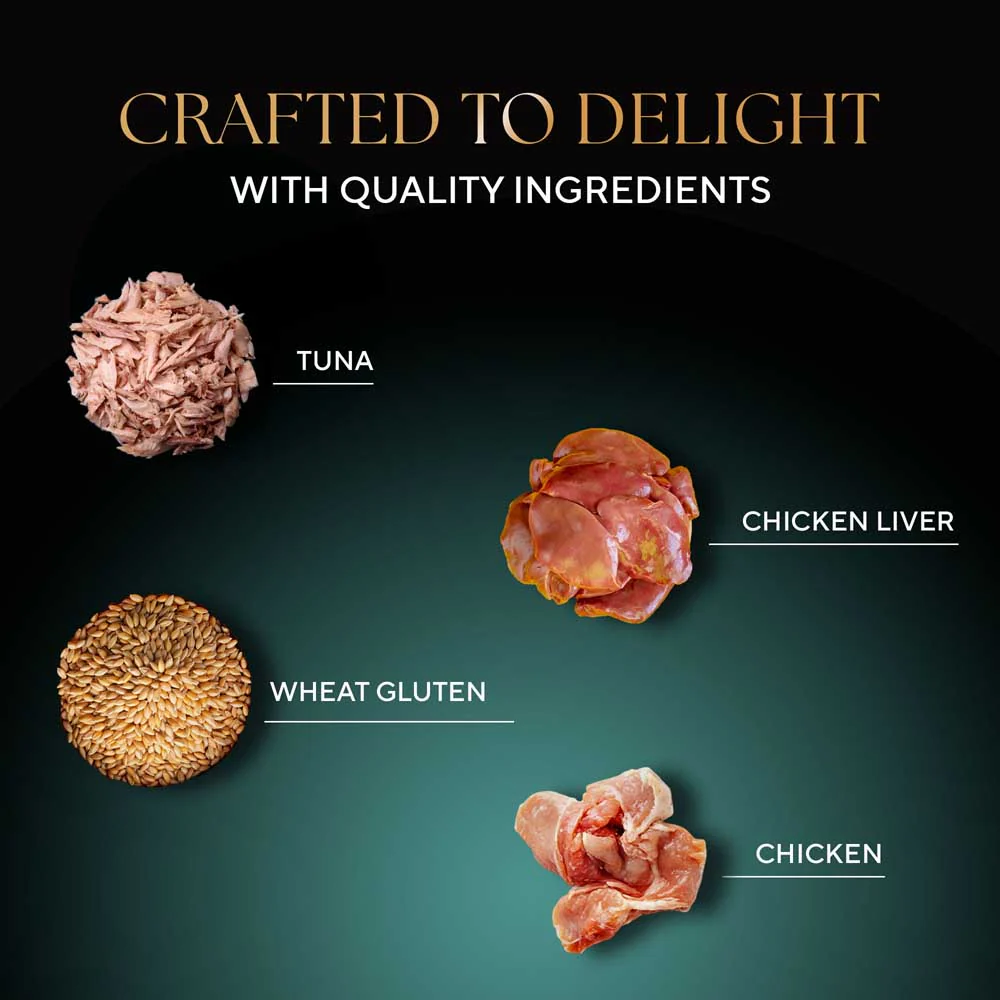 Sheba Chicken With Tuna In Gravy Rich Premium Adult Fine Cat Wet Food - Image 6
