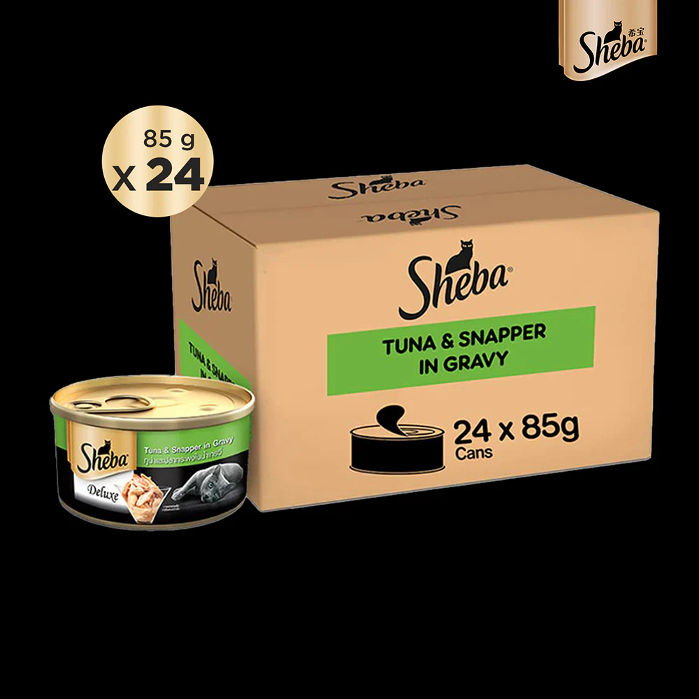 Sheba Complete Nutrition Tuna White Meat & Snapper In Gravy Cat Wet Food - Image 11