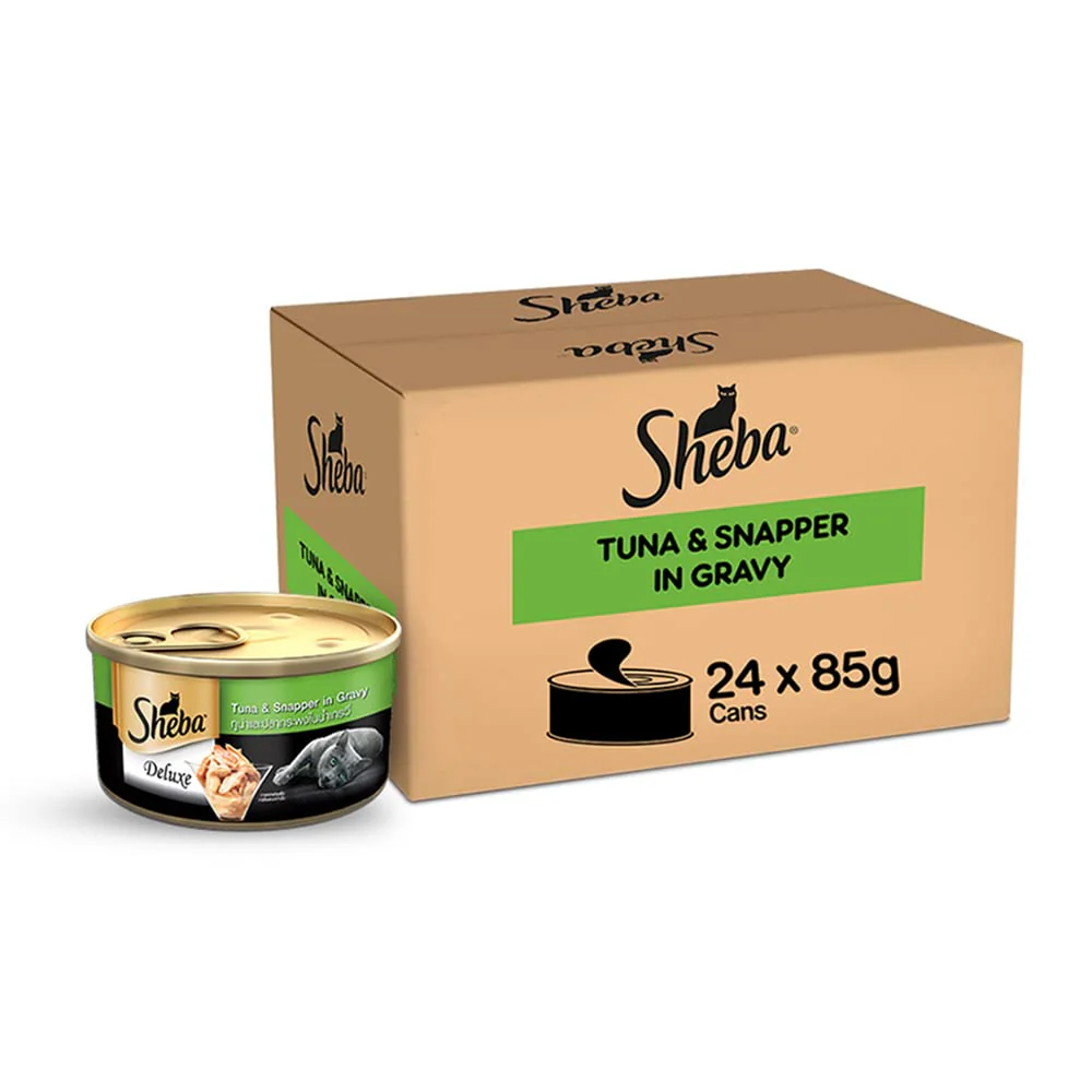 Sheba Complete Nutrition Tuna White Meat & Snapper In Gravy Cat Wet Food - Image 15