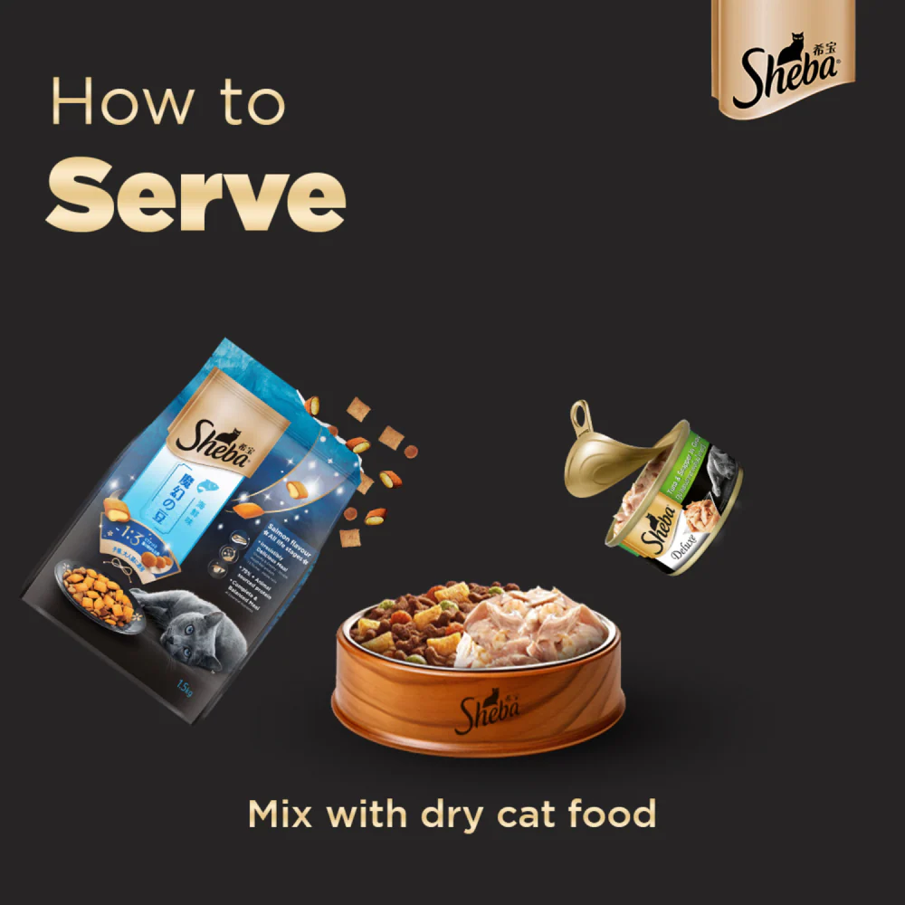 Sheba Complete Nutrition Tuna White Meat & Snapper In Gravy Cat Wet Food - Image 9