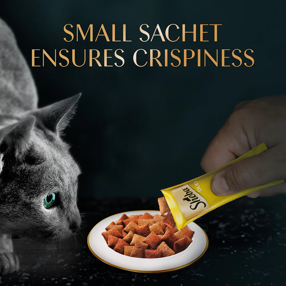 Sheba Duo Tuna & Chicken, Salmon & Tuna, Chicken & Salmon Crunchy Adult Cat Treats - Image 7
