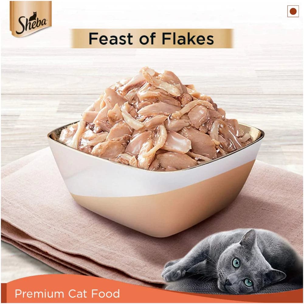 Sheba Fish with Sasami and Skipjack & Salmon Fish Mix Cat Wet Food Combo - Image 11