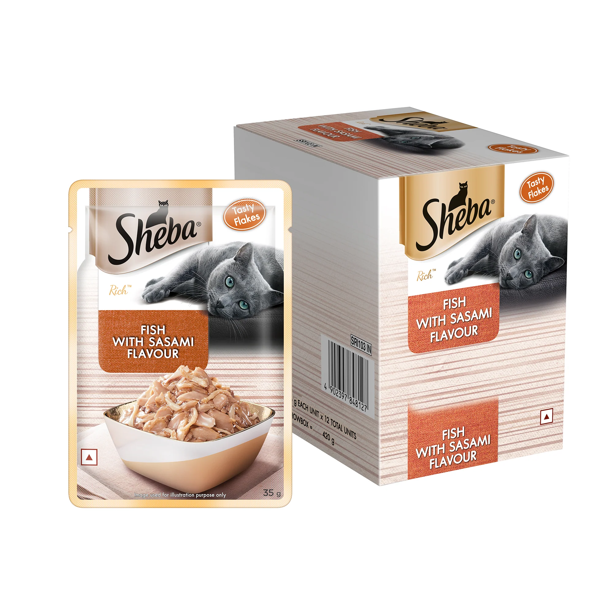 Sheba Fish with Sasami Premium Cat Wet Food - Image 14