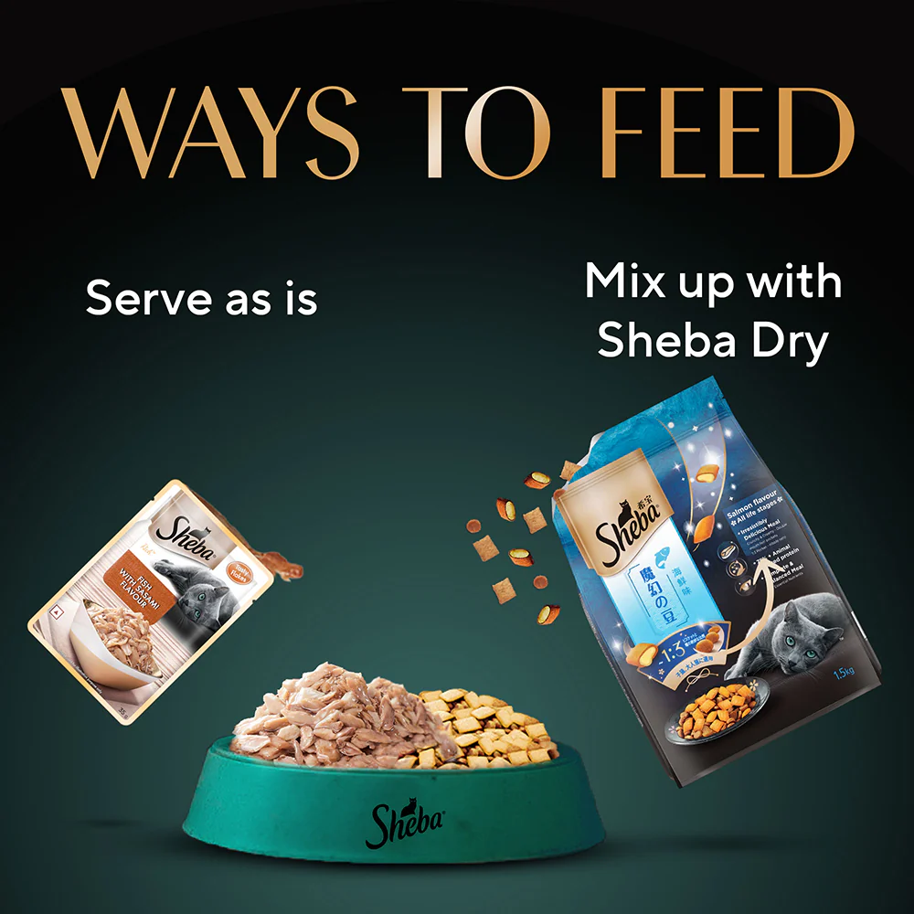 Sheba Fish with Sasami Premium Cat Wet Food - Image 7