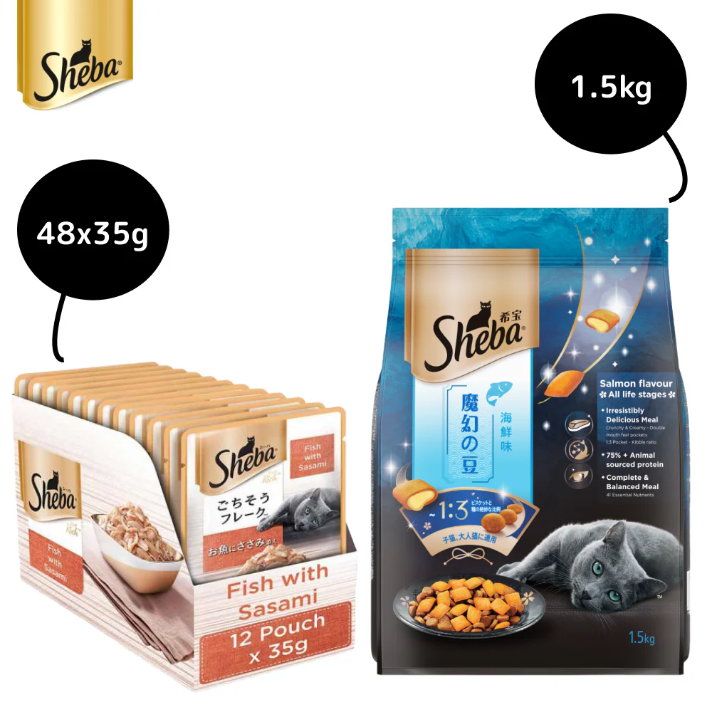 Sheba Fish with Sasami Premium Cat Wet Food - Image 19
